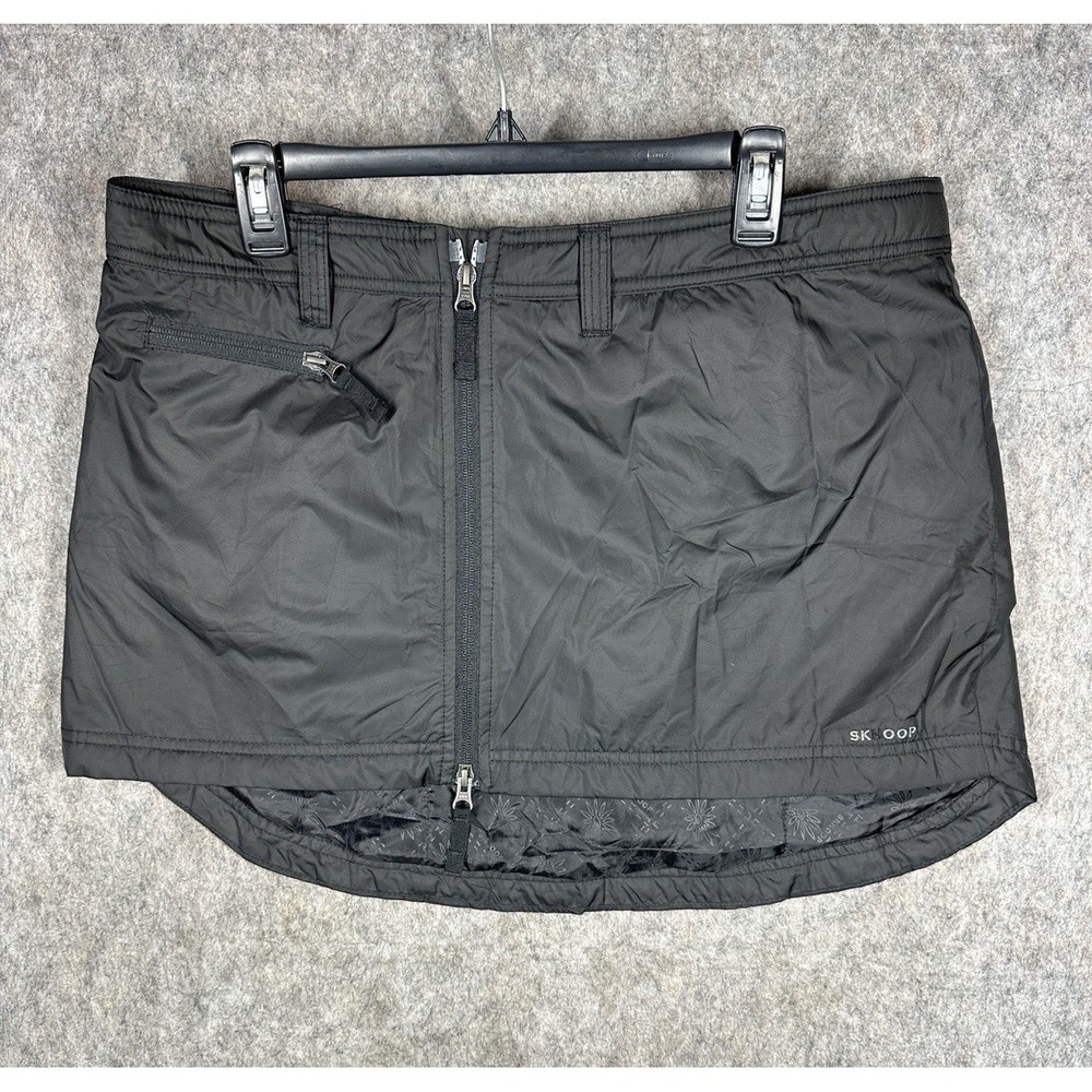 SKHOOP Insulated Skirt Womens 2XL Black Full Zip Outdoor Winter Hiking